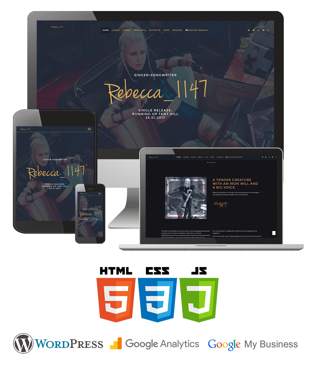 professionelle Website erstellen lassen GastroGraphiX - Web Design